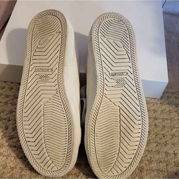 Cariuma Rio Brazil "OCA Low" White Canvas Sneakers Wmns 6/EU 36.5 $85 - Picture 11 of 11